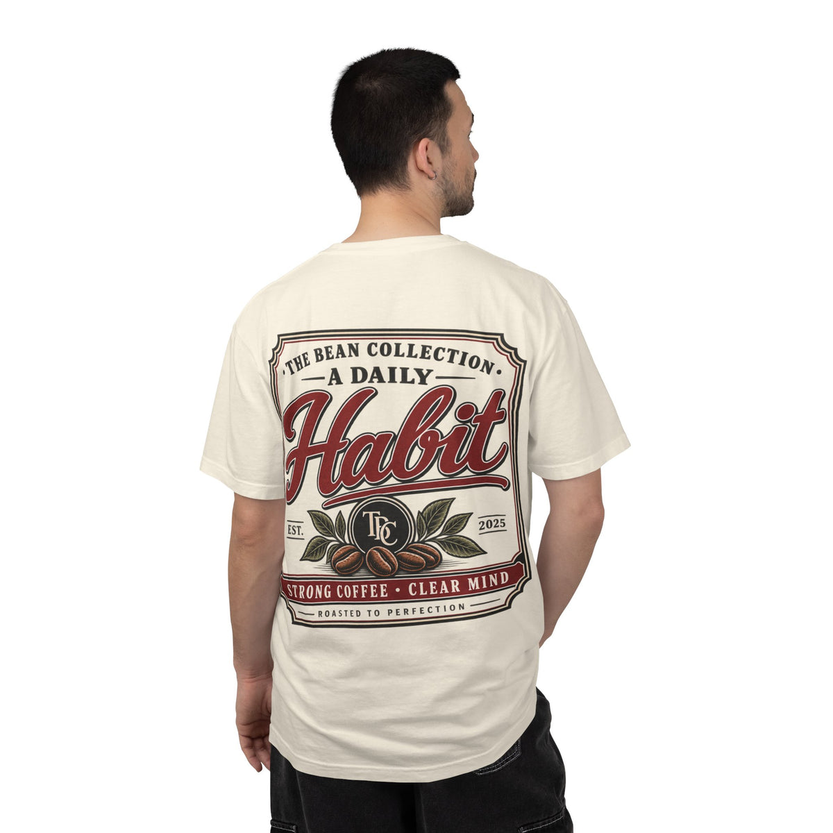 Coffee Tee — “A Daily Habit” Graphic T-Shirt