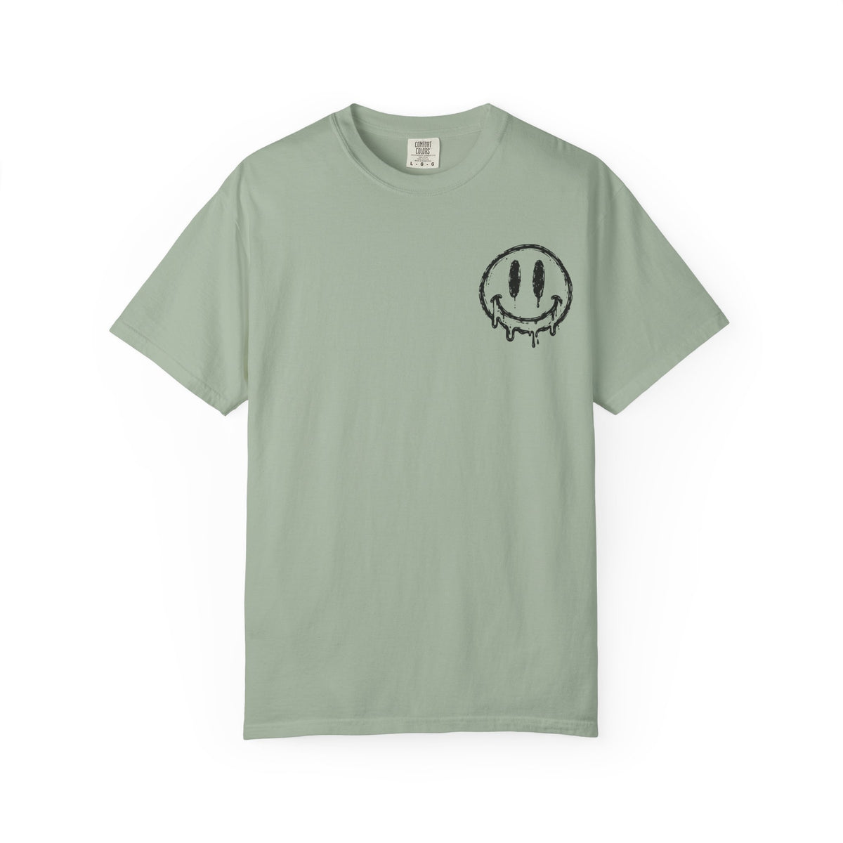 Coffee Mood T-Shirt — "Good Coffee Good Mood" Smiley Tee