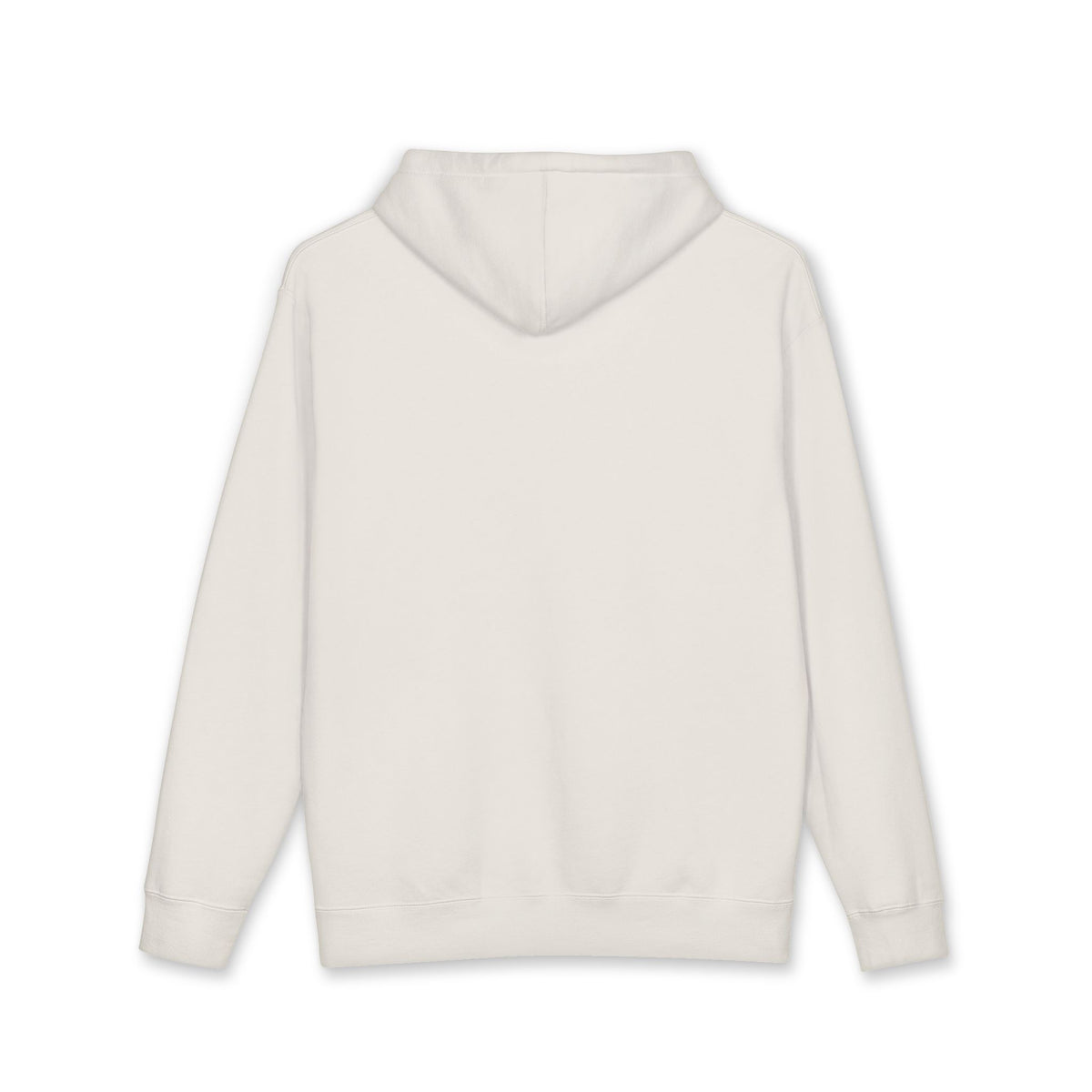 The Bean Collection Hoodie — Minimal Logo Cream Pullover