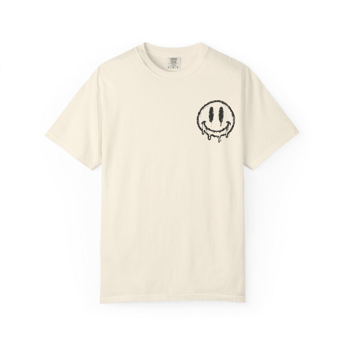 Coffee Mood T-Shirt — "Good Coffee Good Mood" Smiley Tee