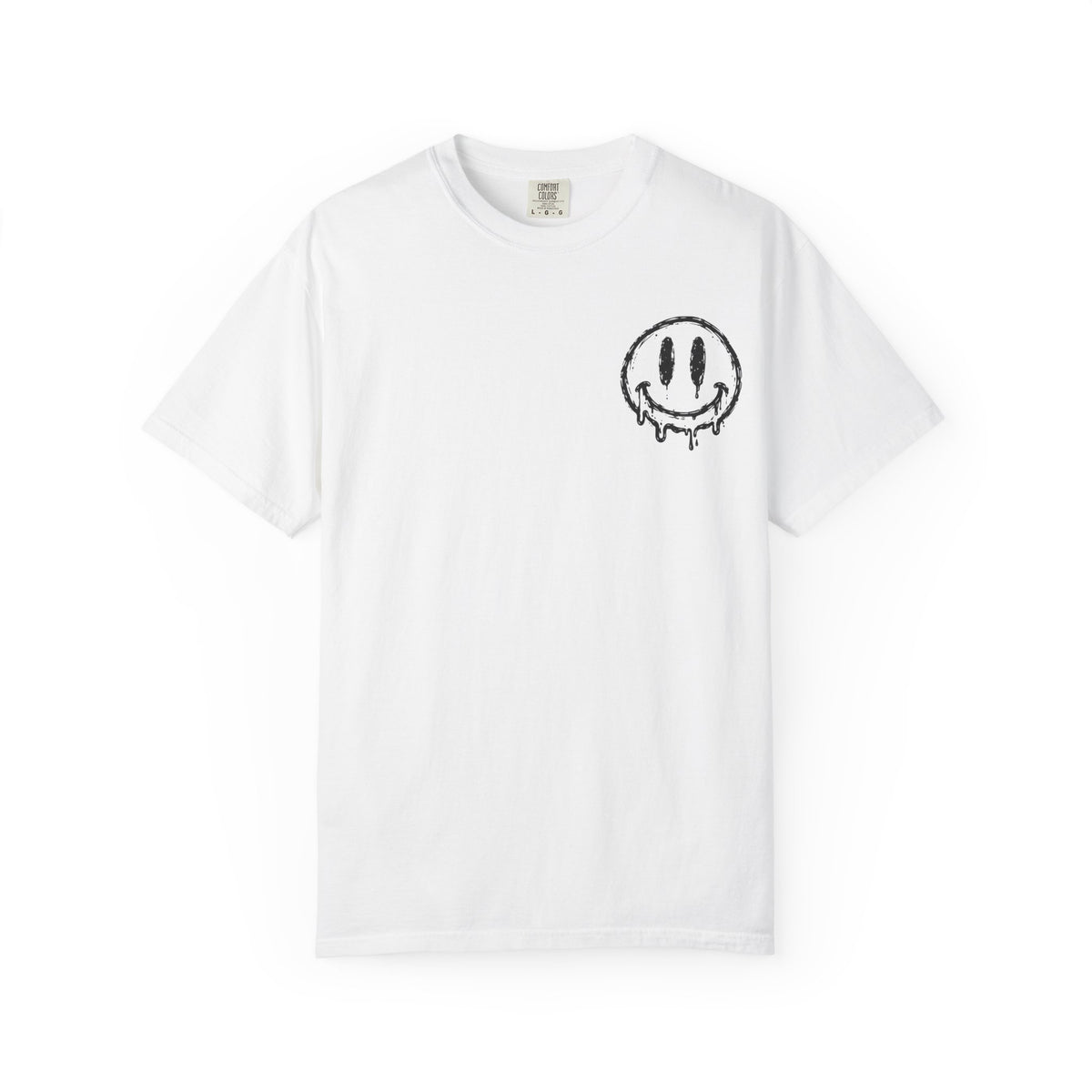 Coffee Mood T-Shirt — "Good Coffee Good Mood" Smiley Tee
