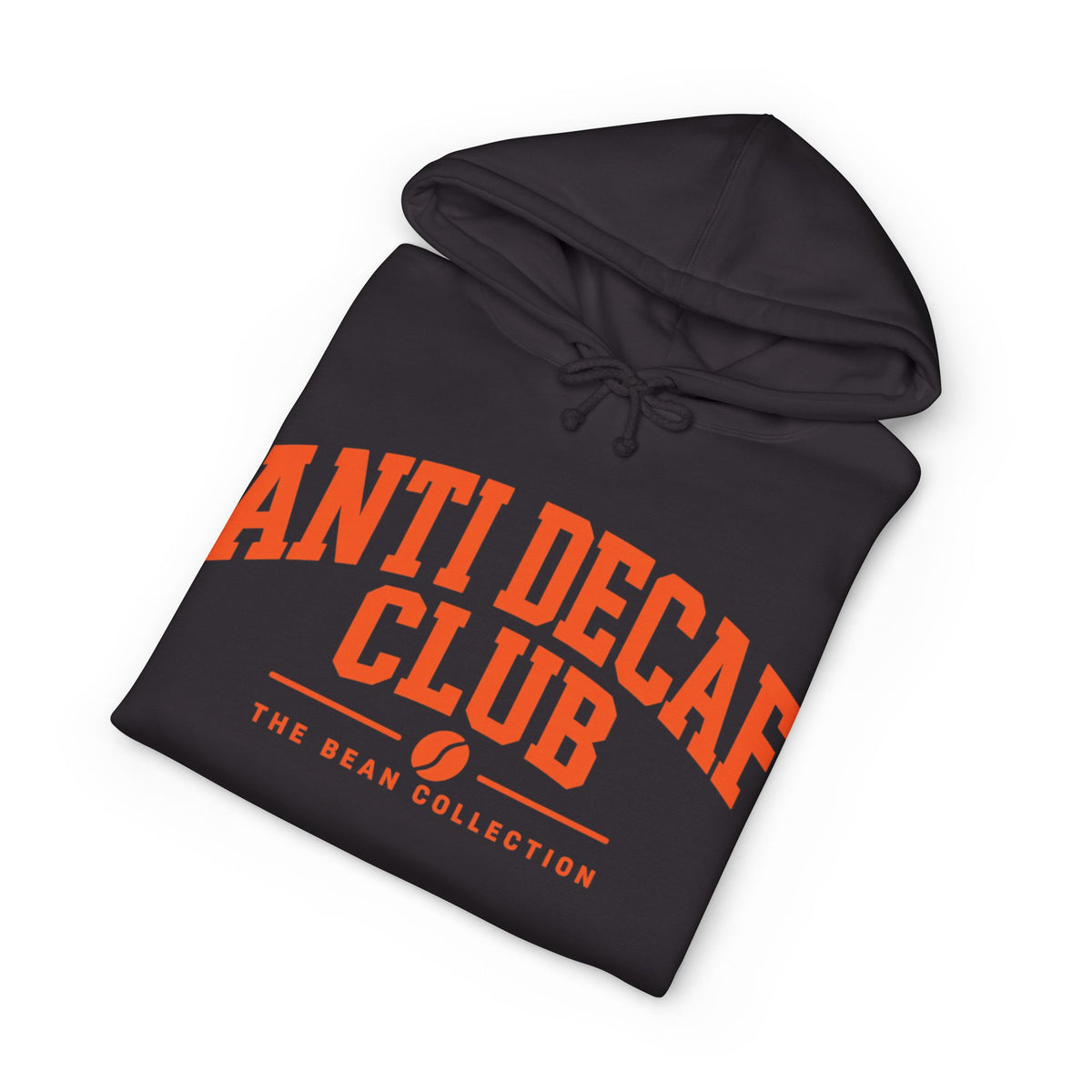 Anti Decaf Club Hoodie — Vintage Camouflage Coffee Lover Pullover