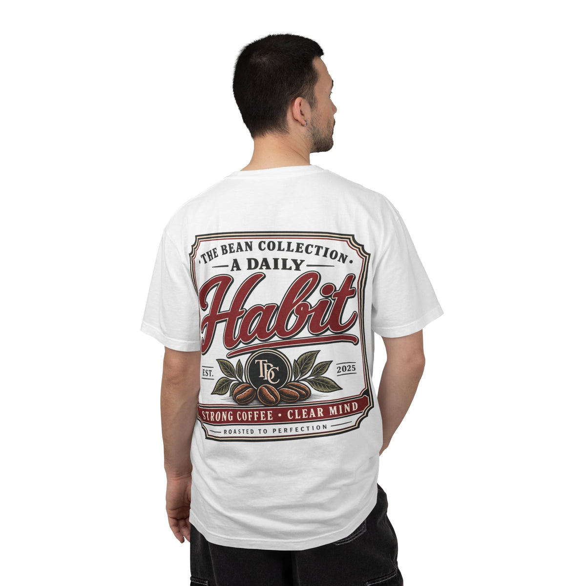 Coffee Tee — “A Daily Habit” Graphic T-Shirt