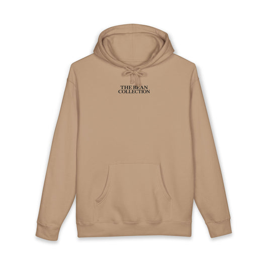 The Bean Collection Hoodie — Minimal Logo Cream Pullover
