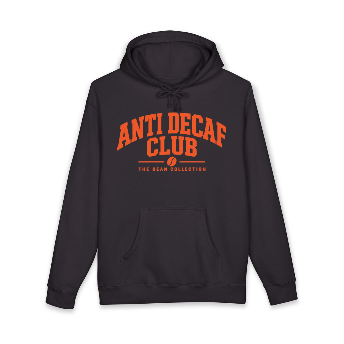 Anti Decaf Club Hoodie — Vintage Camouflage Coffee Lover Pullover