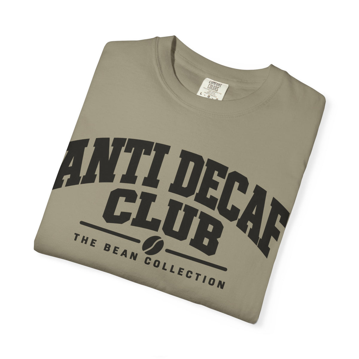 Anti Decaf Club T-Shirt — Retro Coffee Lover Tee