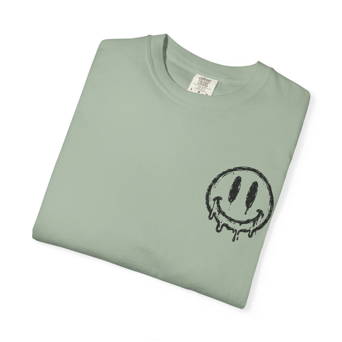 Coffee Mood T-Shirt — "Good Coffee Good Mood" Smiley Tee