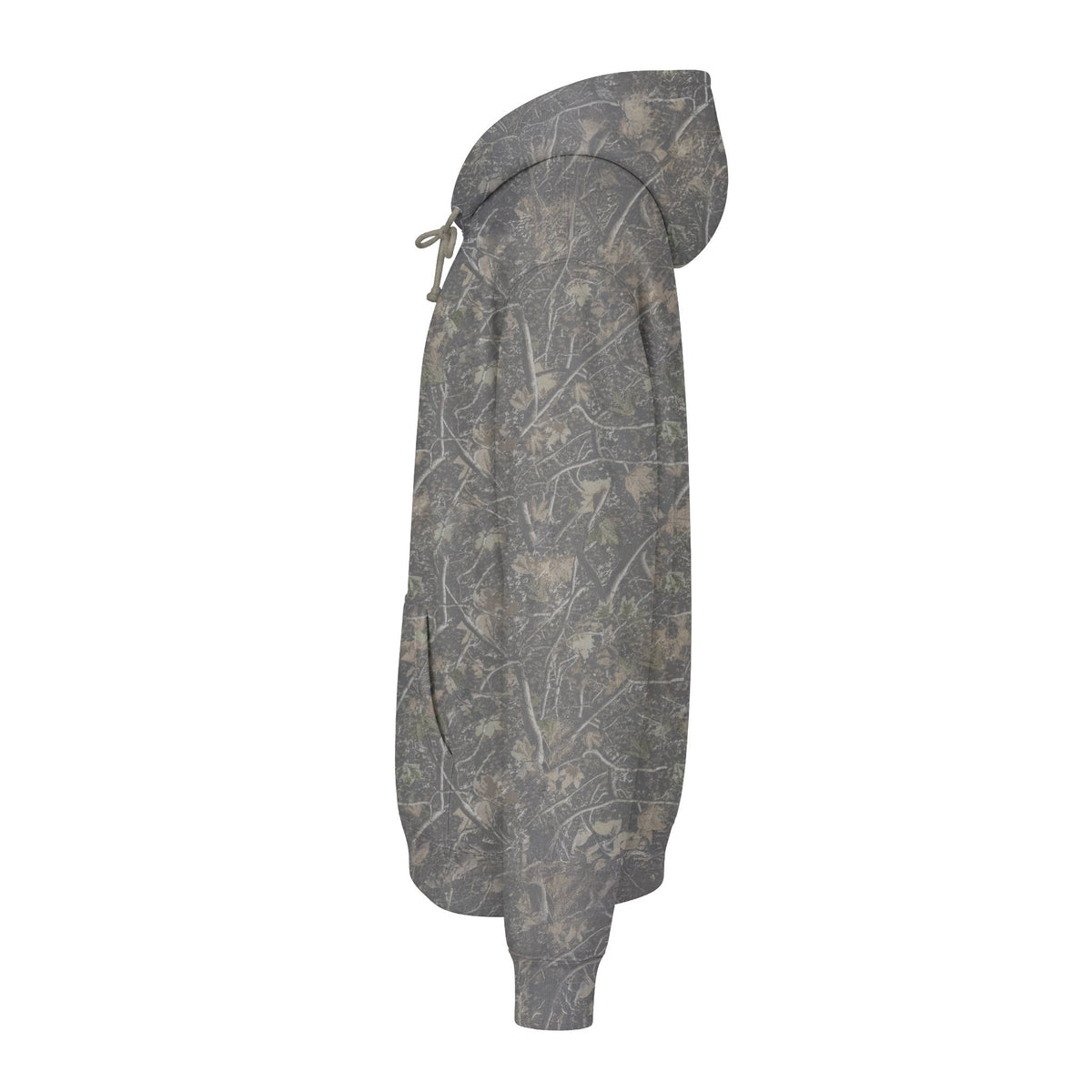 Anti Decaf Club Hoodie — Vintage Camouflage Coffee Lover Pullover